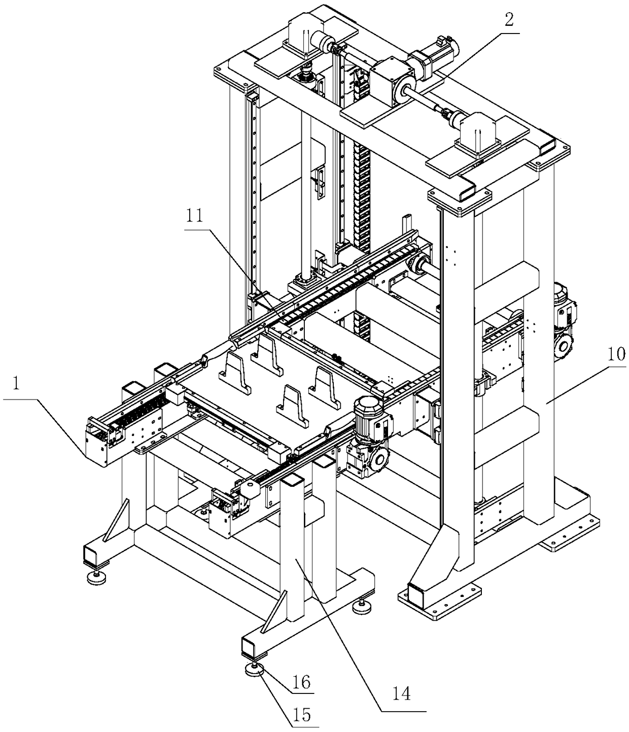 Single crystal silicon rod turnover device