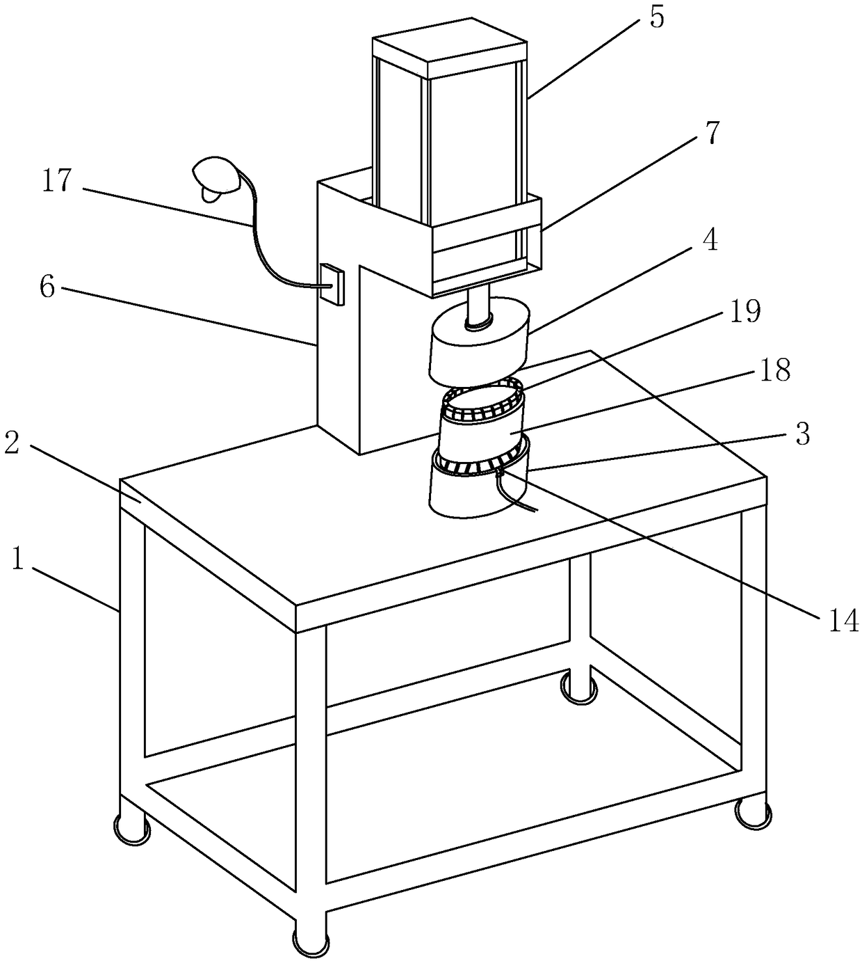 Fine mounting and wire arranging machine for motor and motor winding technology of using fine mounting and wire arranging machine