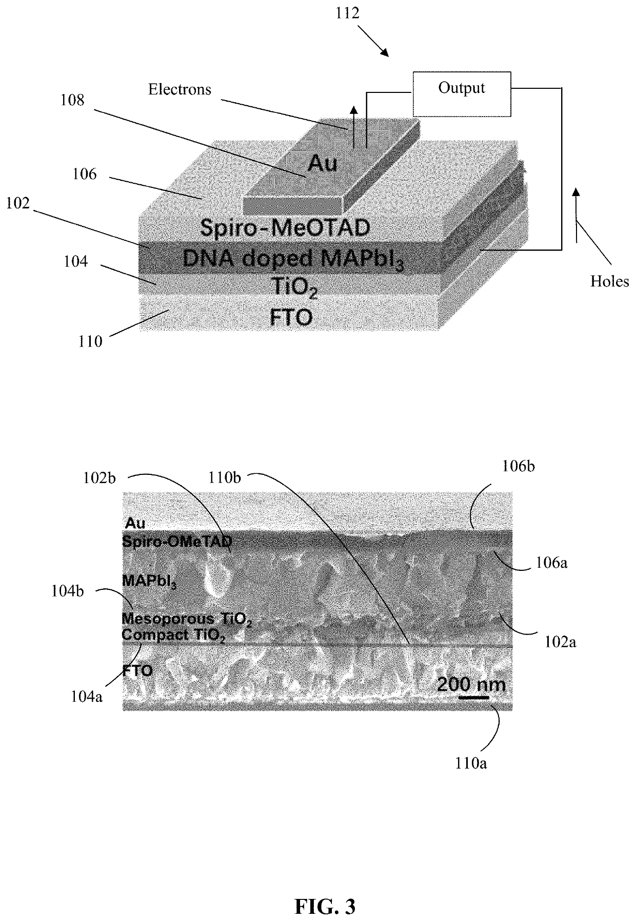 Bio-molecular engineering strategy for efficient perovskite materials and devices