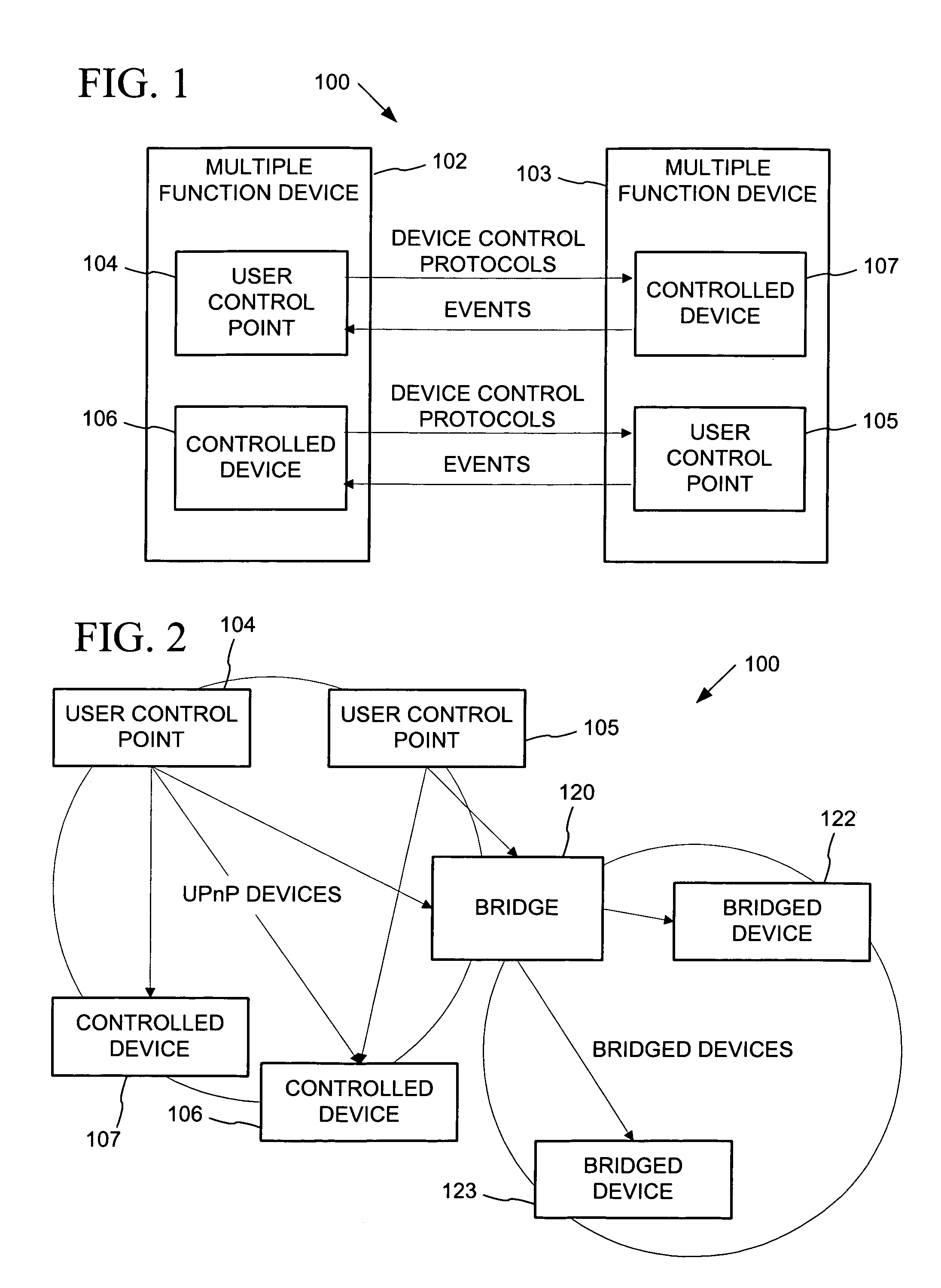 Data driven remote device control model with general programming interface-to-network messaging adapter