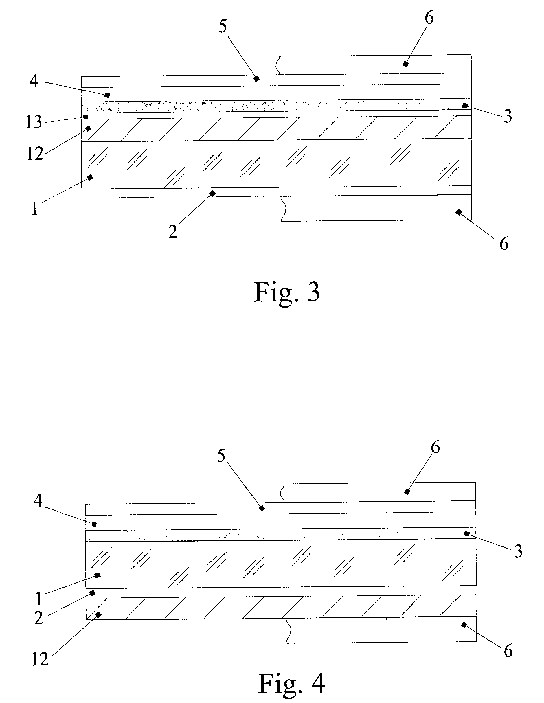 Multilayer plate and display panel with anisotropic crystal film and conducting protective layer