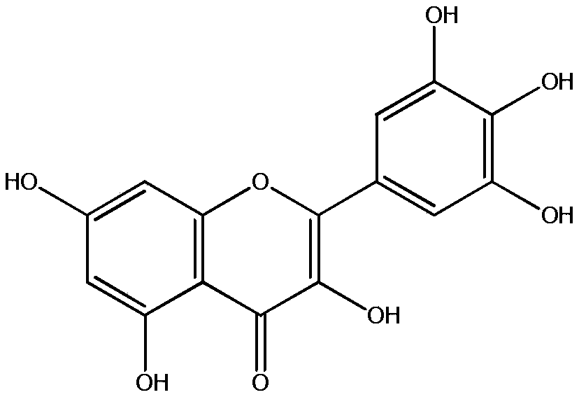 Preparation method and novel medical application of myricetin derivatives