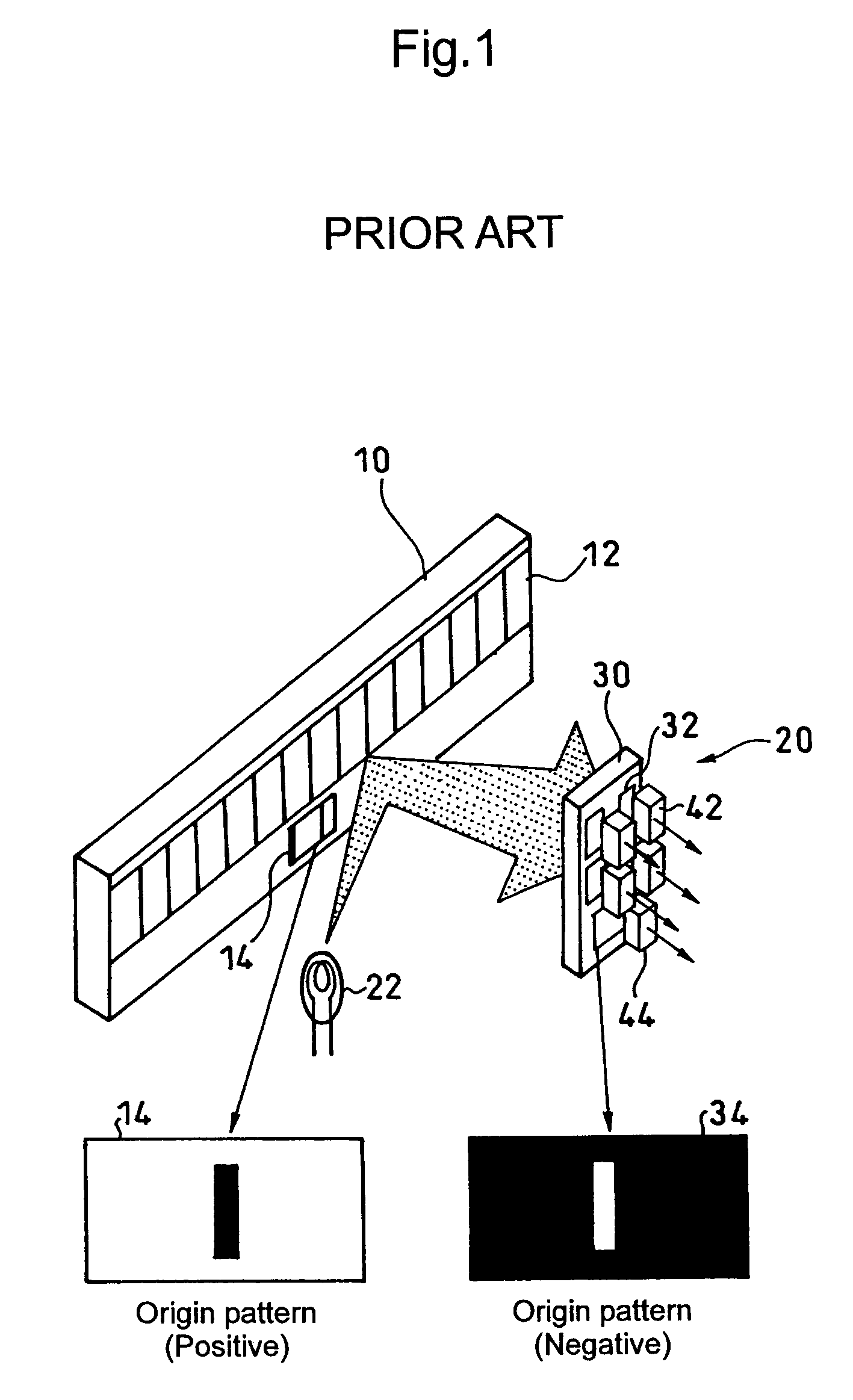 Method and apparatus for generating origin signal of encoder