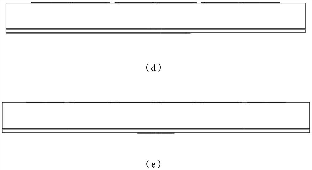 Low-profile broadband metasurface microstrip patch antenna and preparation method thereof