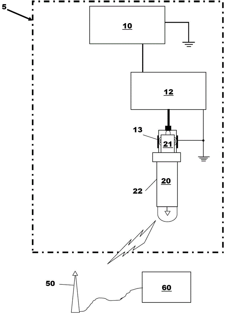 Plug-in communication device for a motor vehicle