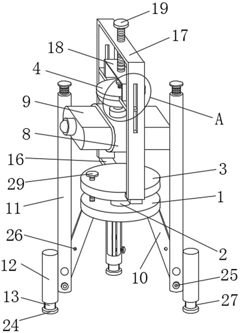 Road surface surveying and mapping device based on the Internet of Things