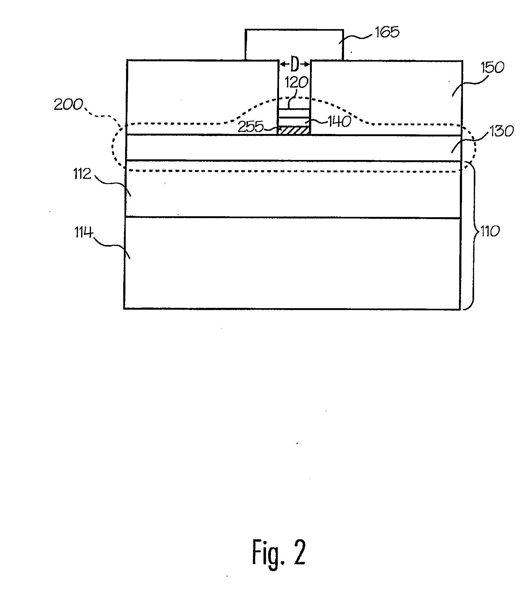 Programmable metallization cell structure including an integrated diode, device including the structure, and method of forming same