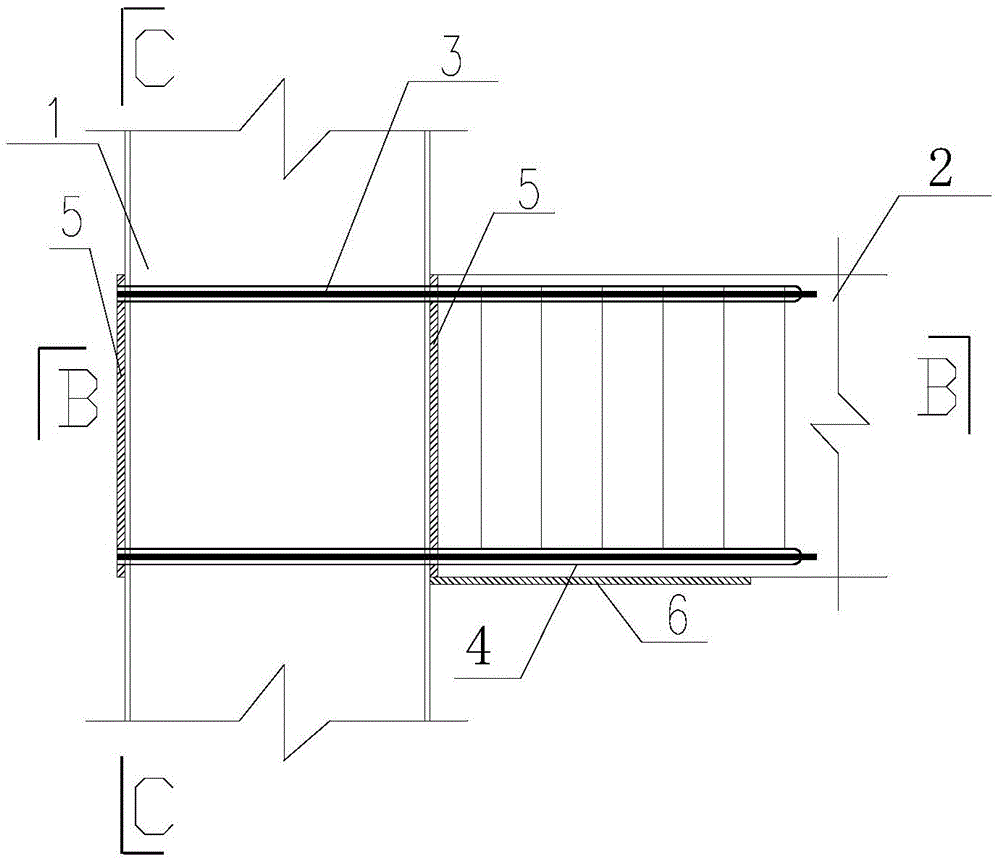 Unbonded Prestressed Connected Concrete Beam Square Rectangular Steel Tube Concrete Column Joints
