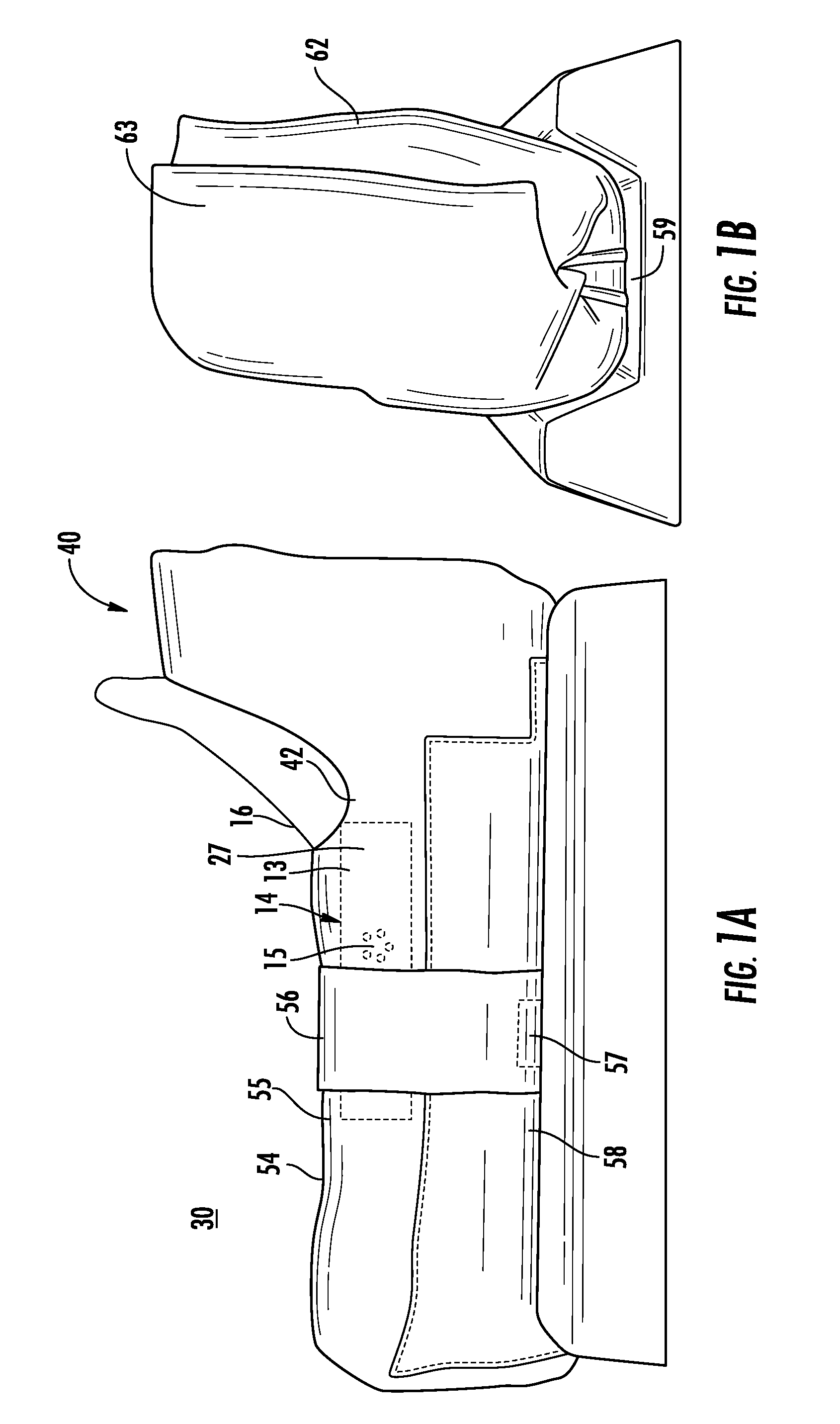 Compression device in combination with lower limb protection