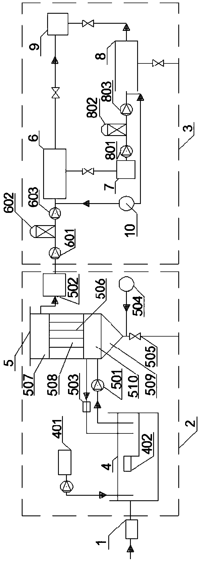 System and a method for treatment of coal mine drainage water