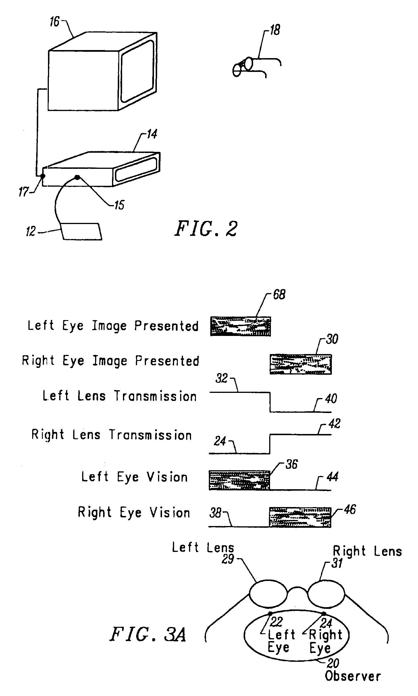 Method for producing a synthesized stereoscopic image