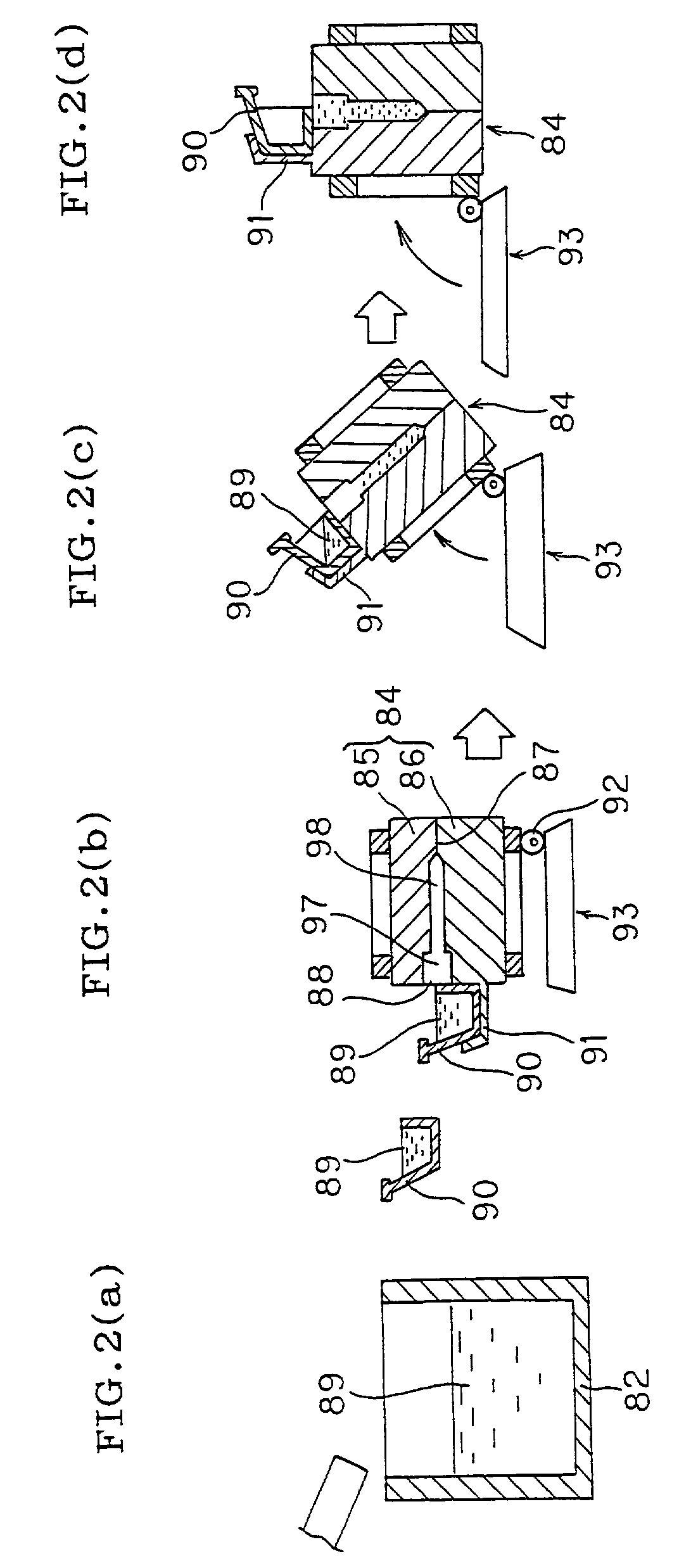 Mold for casting forged material, and method for casting forged material