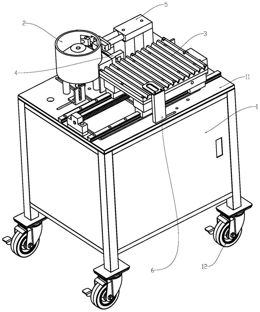 Automatic collecting device and automatic collecting method for worm tooth