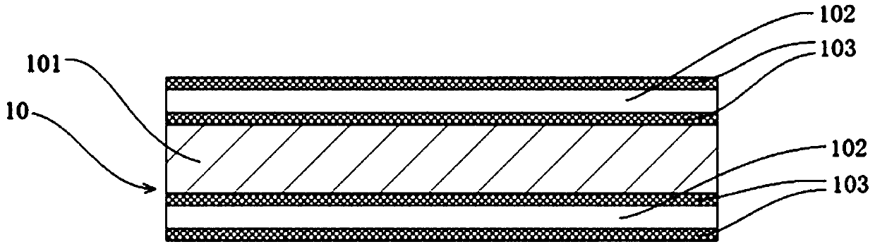 Electrode pole sheet and electrochemical device