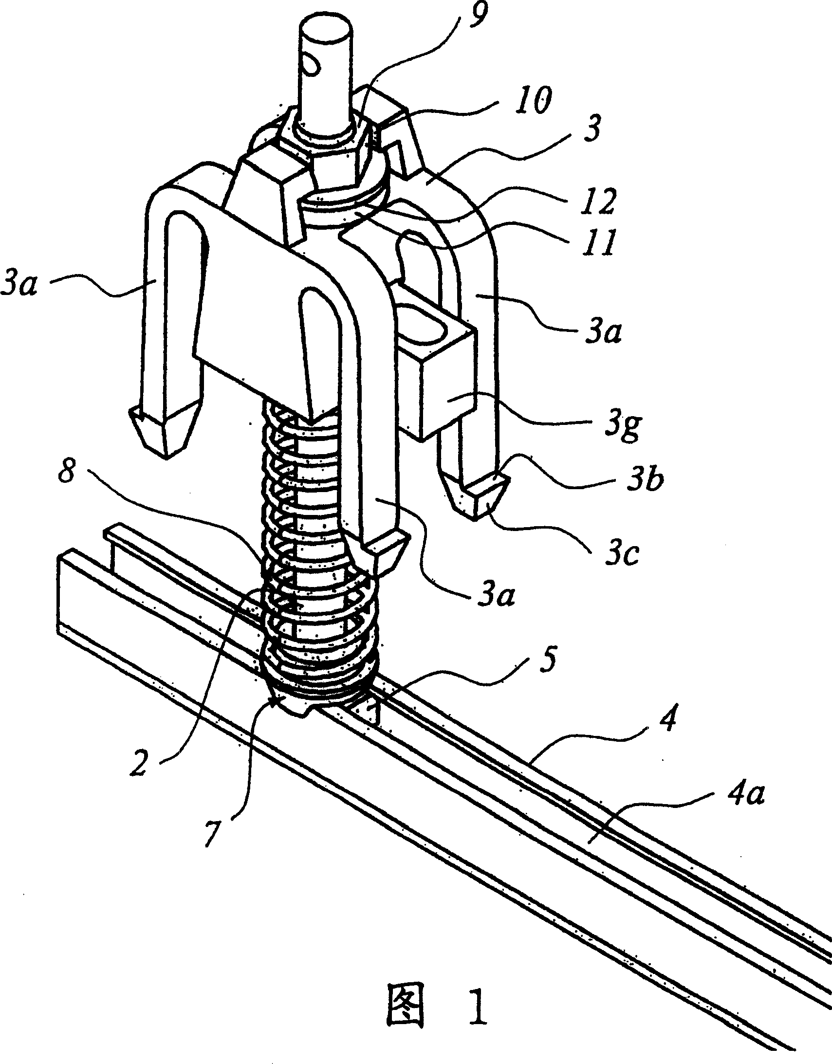 Pressing unit for separating the diecut blanks of a sheet