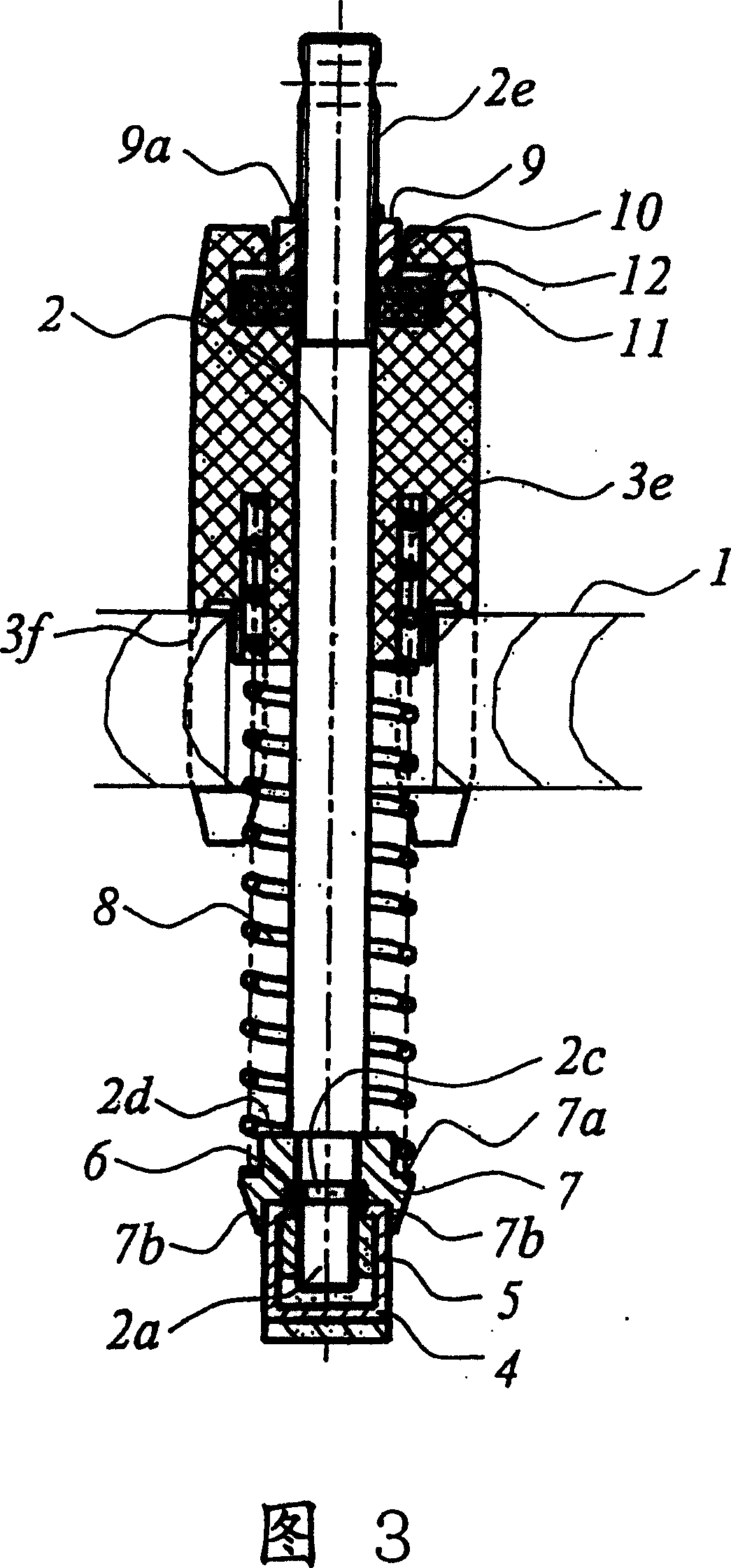 Pressing unit for separating the diecut blanks of a sheet