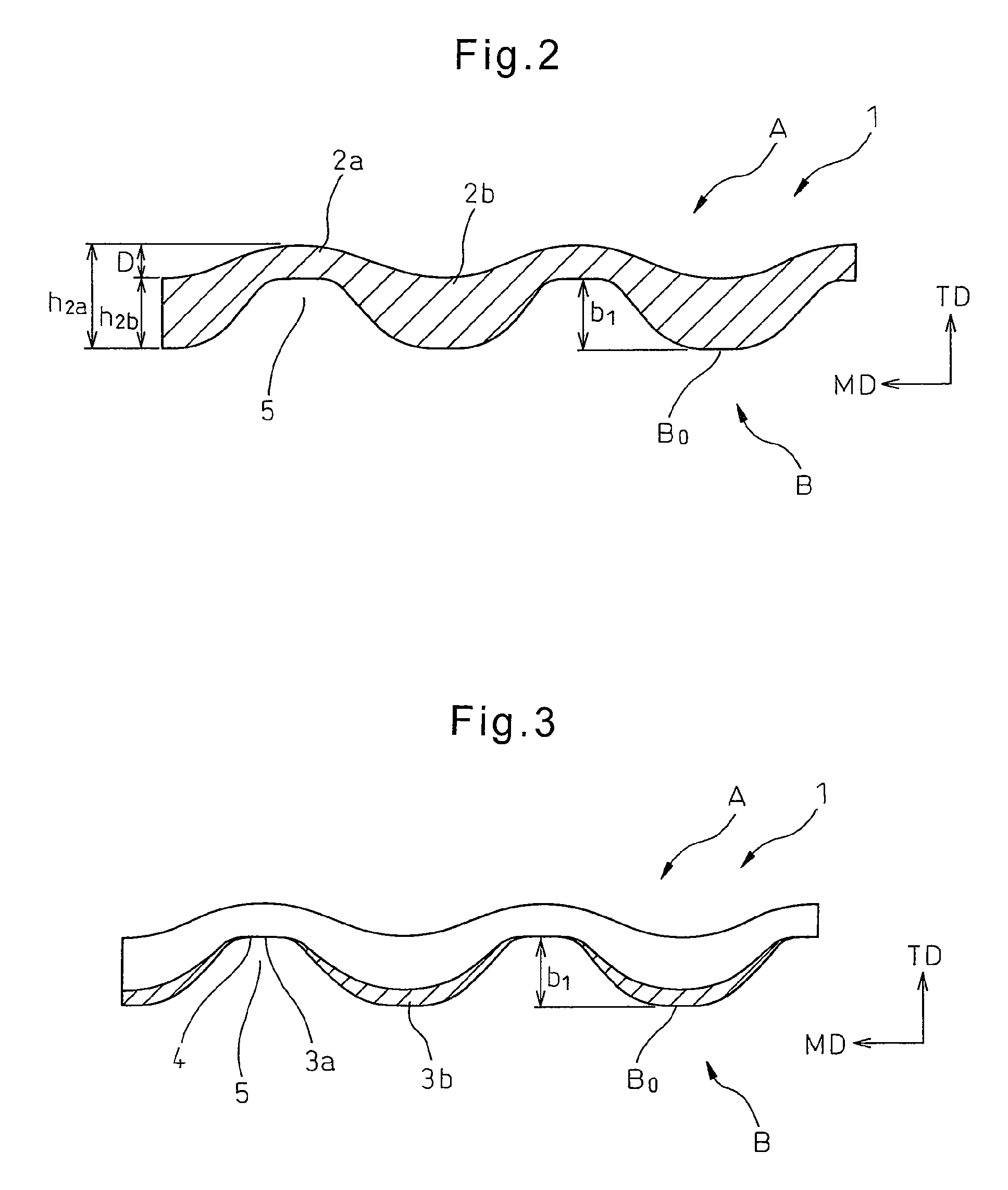 Non-woven sheet, manufacturing method thereof and absorbent article