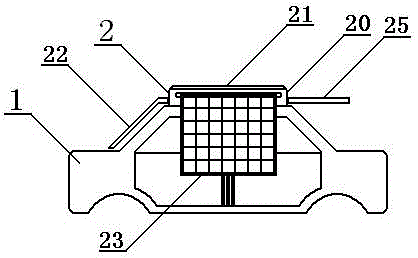 Mixed vehicle roof