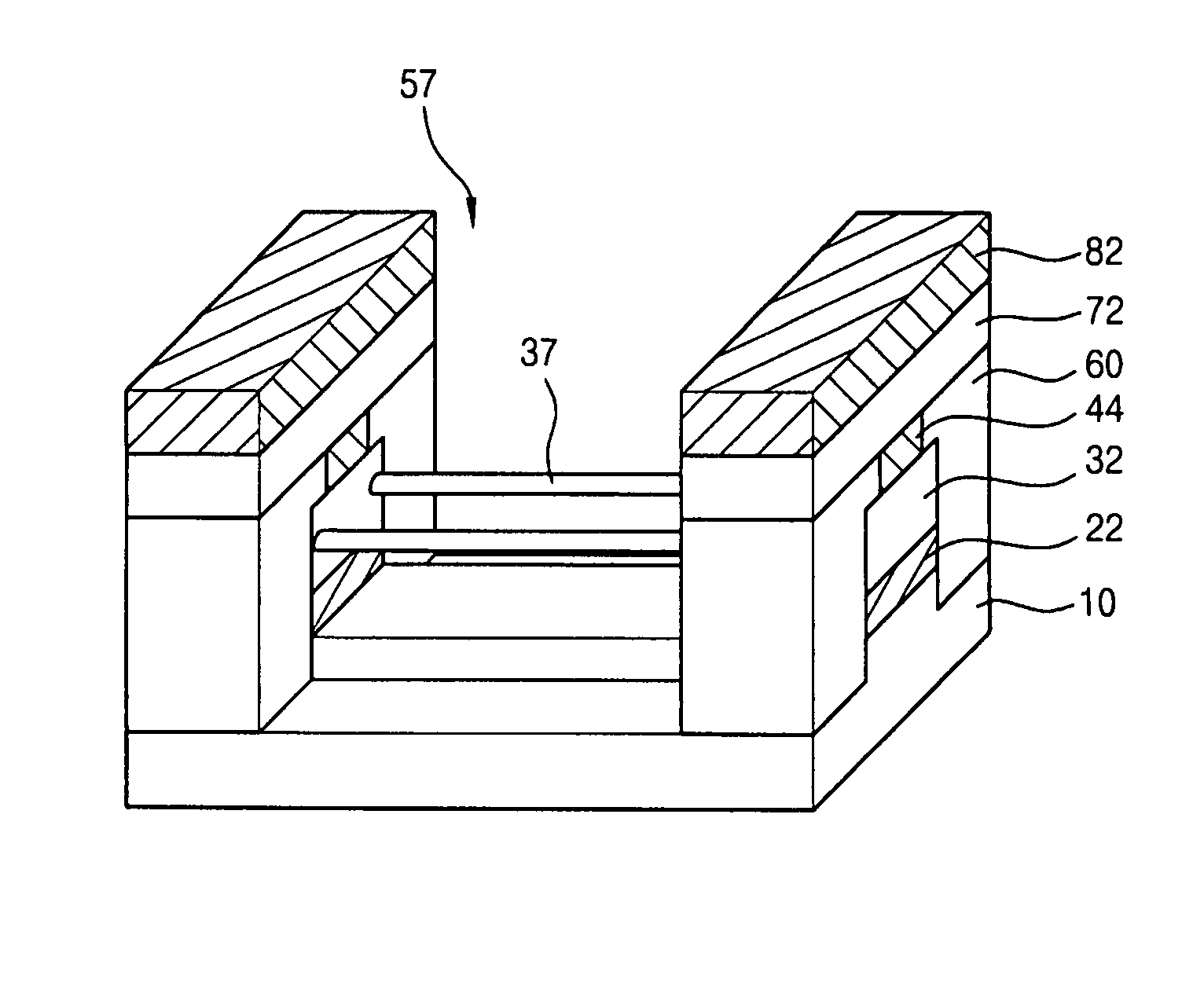 Gate-all-around type semiconductor device and method of manufacturing the same