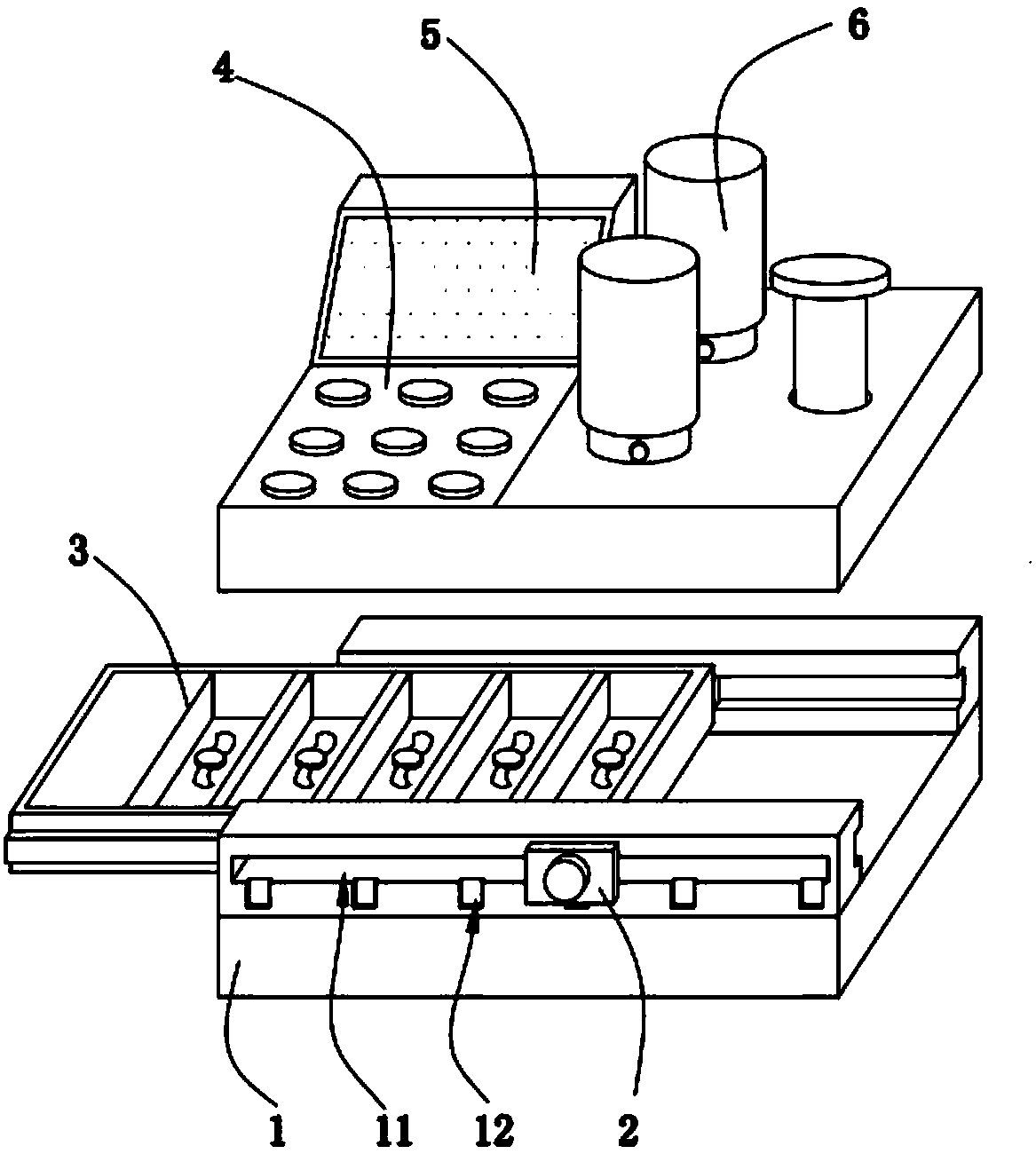 Method for safely detecting food preservative content