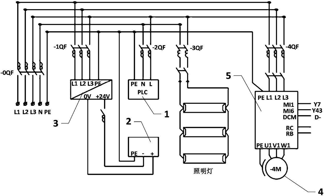 Intermediate cache device control system