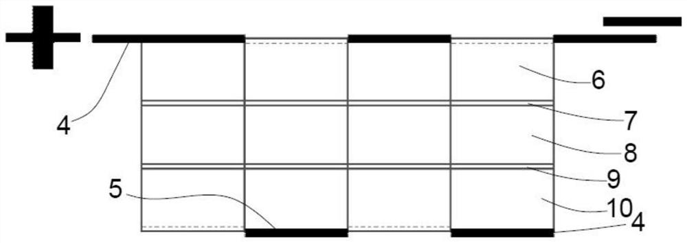 Perovskite HJT laminated tile solar cell module and preparation method thereof