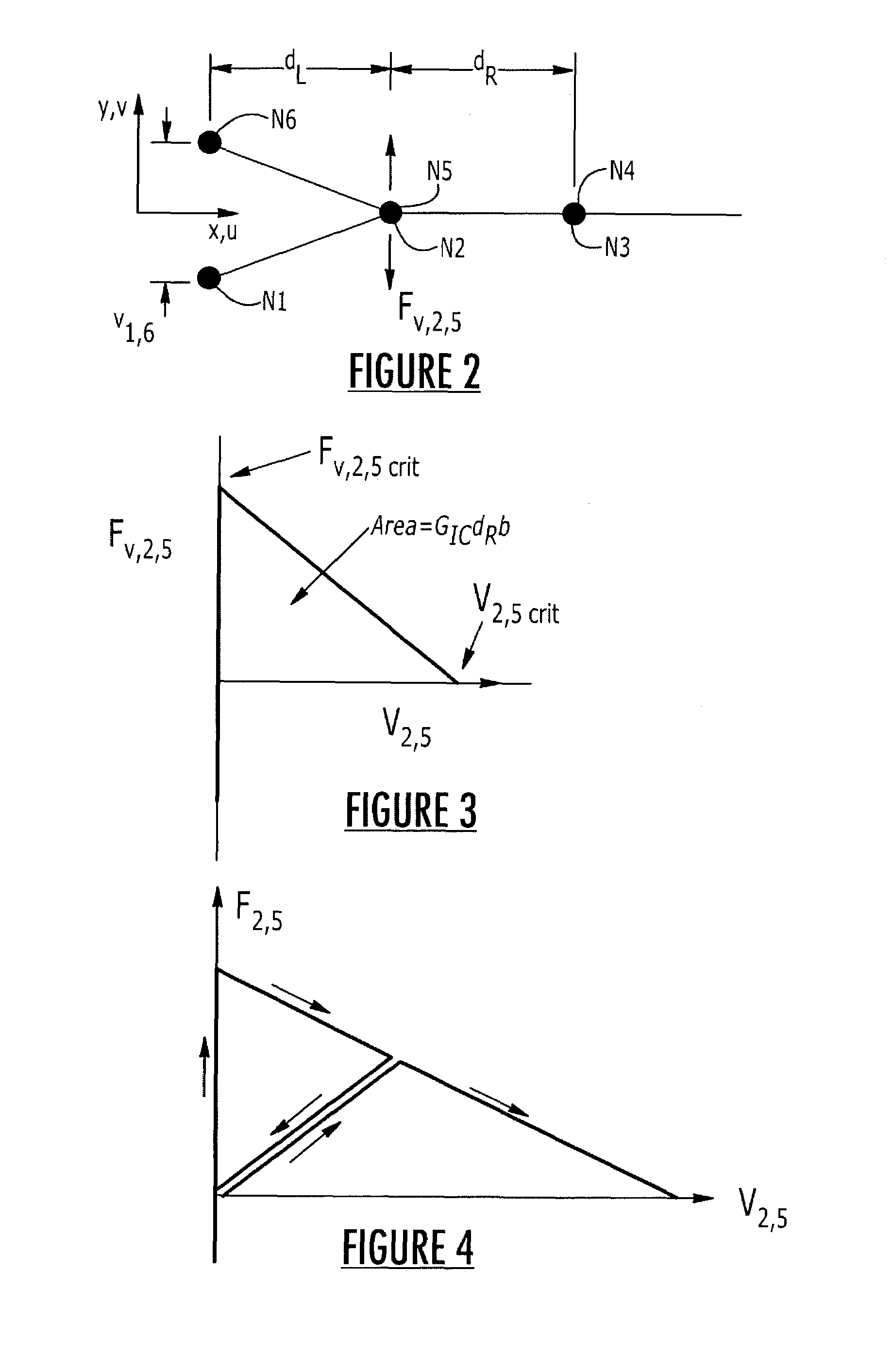 Method and interface elements for finite-element fracture analysis