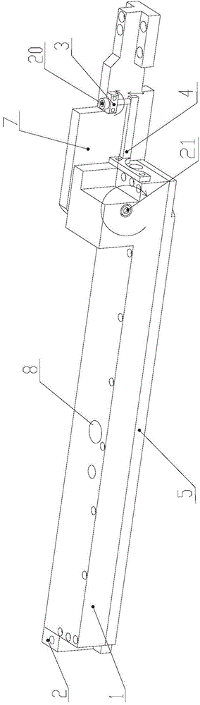 Liquid spraying device with cleaning component