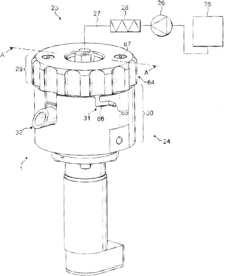Liquid food preparation system for preparing a liquid food by centrifugation