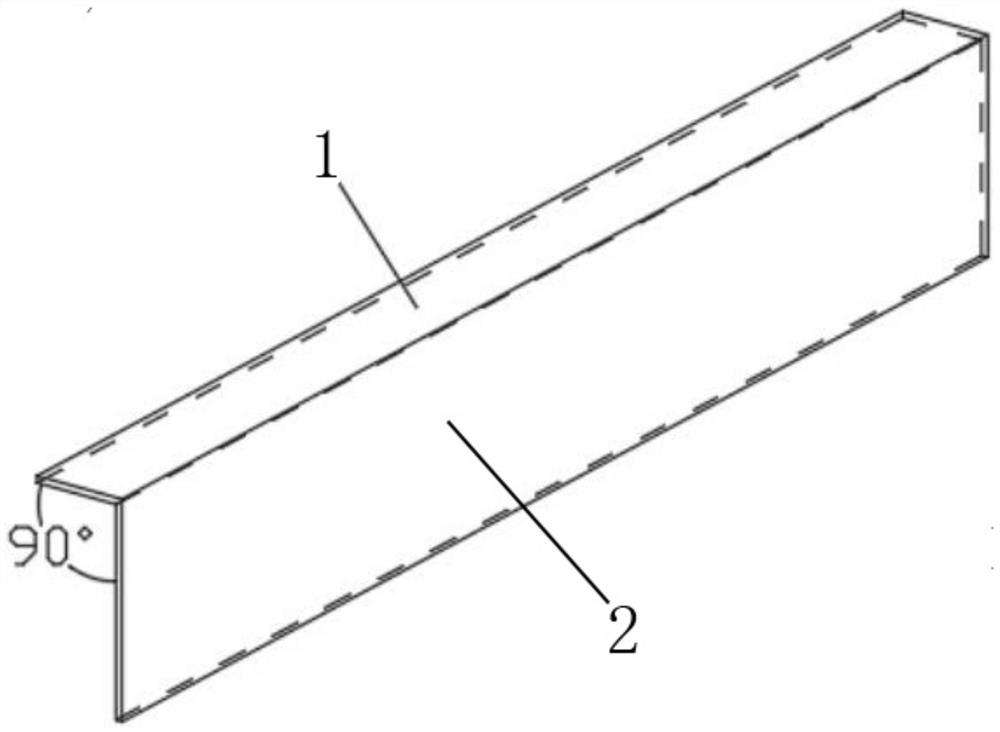 Auxiliary device and auxiliary method for scribing before beveling of steel plate