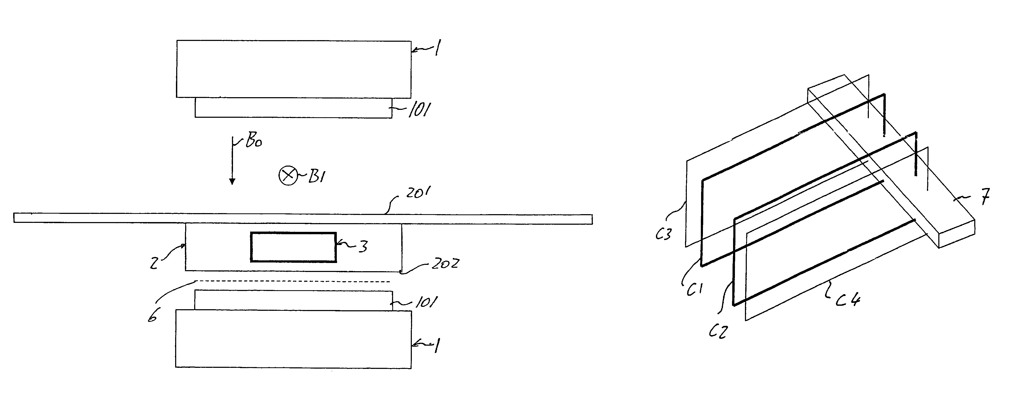 Receiving coil for nuclear magnetic resonance imaging apparatus for spinal column images