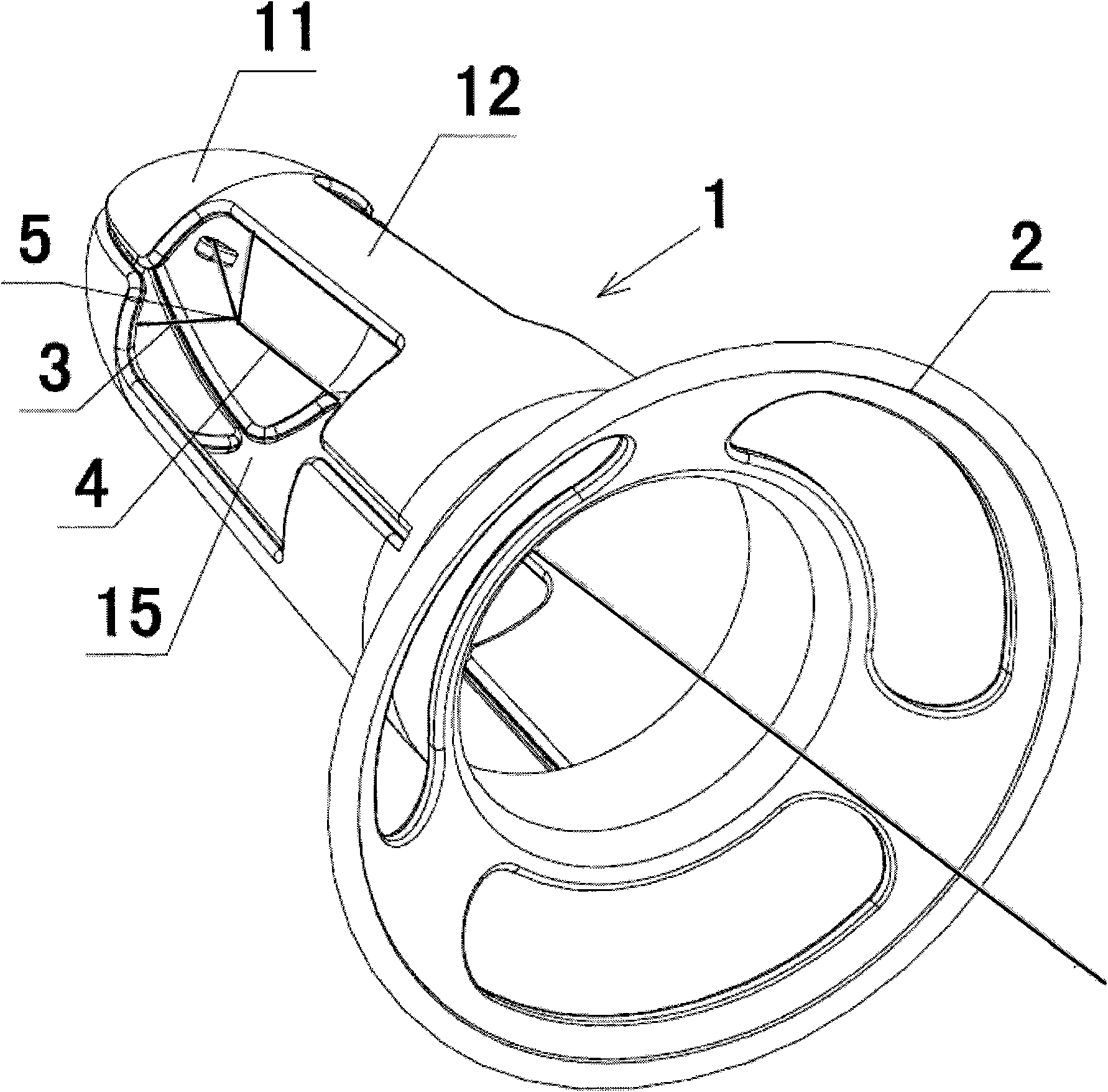 Anus dilatation device for surgical operation