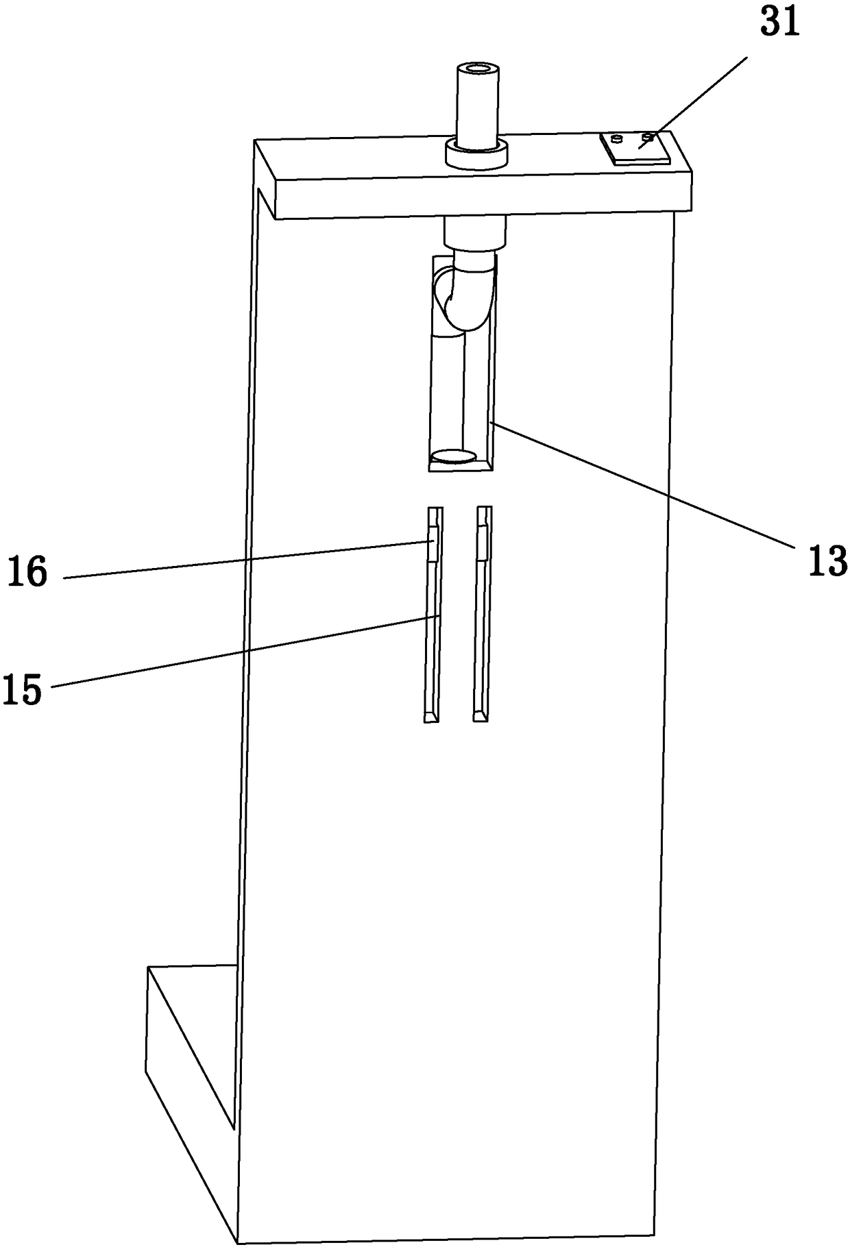 Automatic cleaning toilet with automatic height adjustment