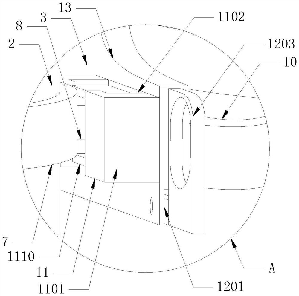 Back type fire fighting equipment with quick assembly function