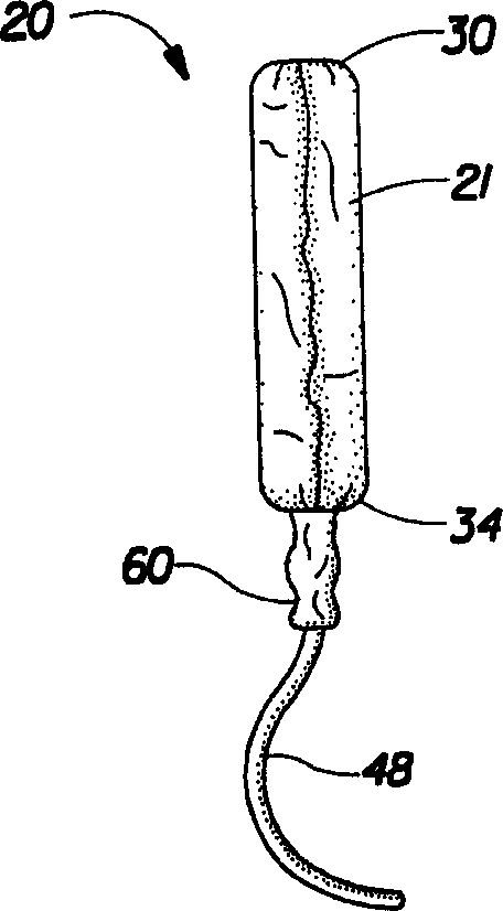 Tampon with enhanced leakage protection
