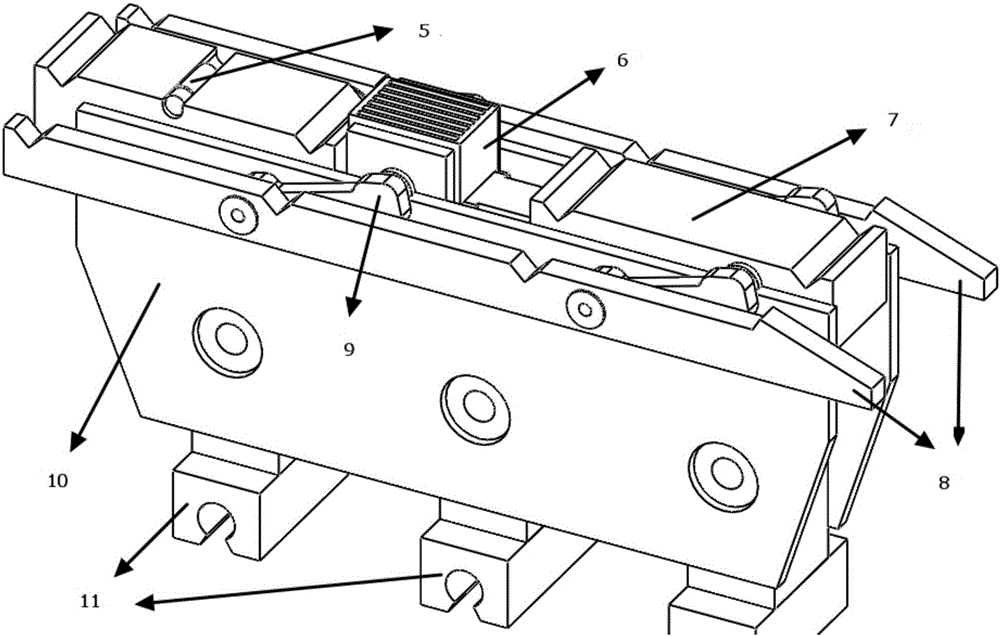 Automatic spring tube end surface processing device