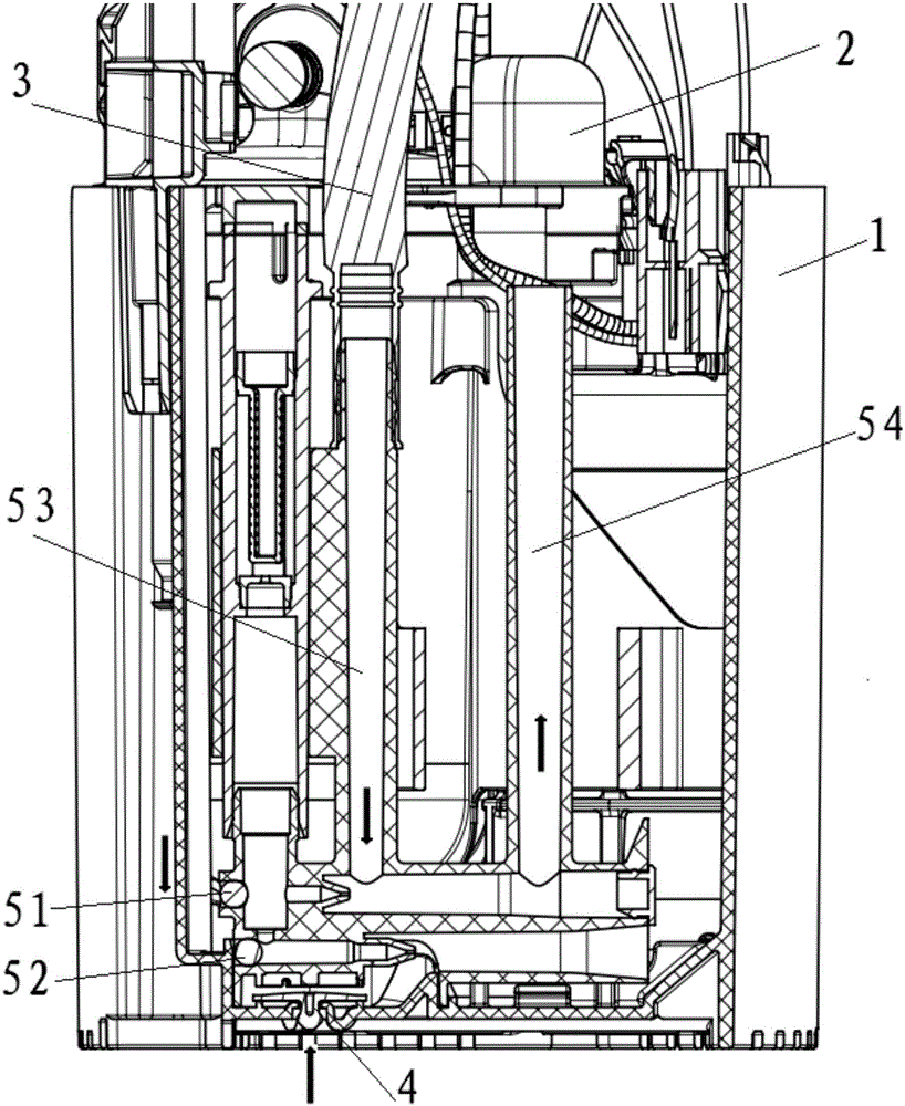 Double-jet-pump structure and jet head