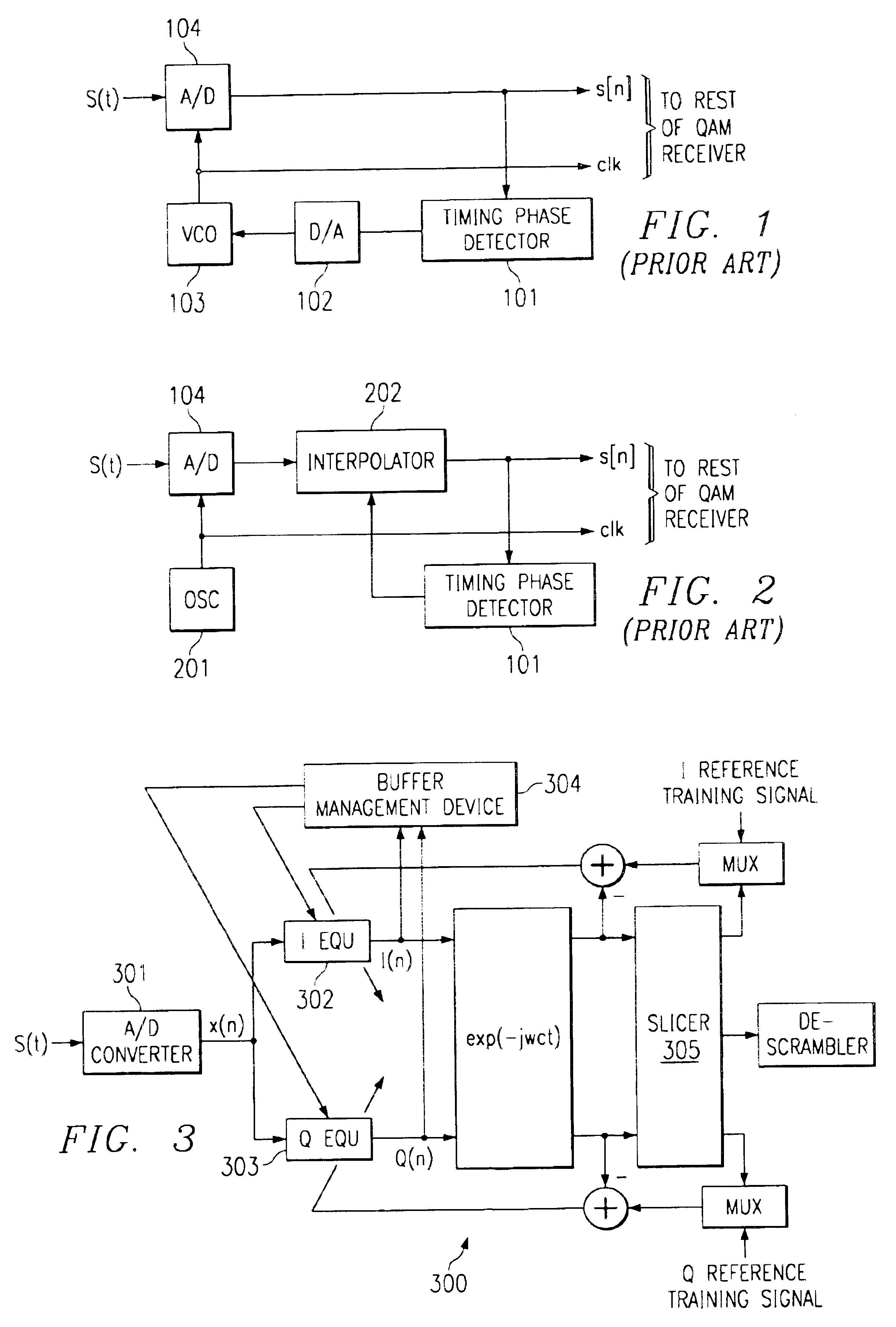 Timing recovery device and method for telecommunications systems