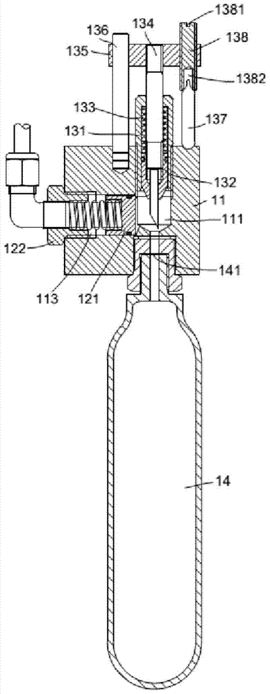 A gas valve assembly that senses temperature changes and switches automatically