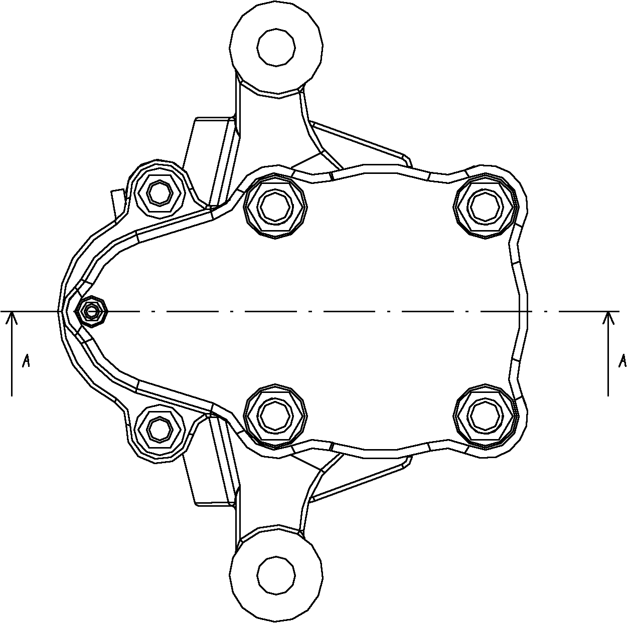 Electronic control pressure-maintaining mechanism of electronic mechanical brake and implementation method thereof