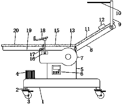 Obstetrical pre-delivery bed