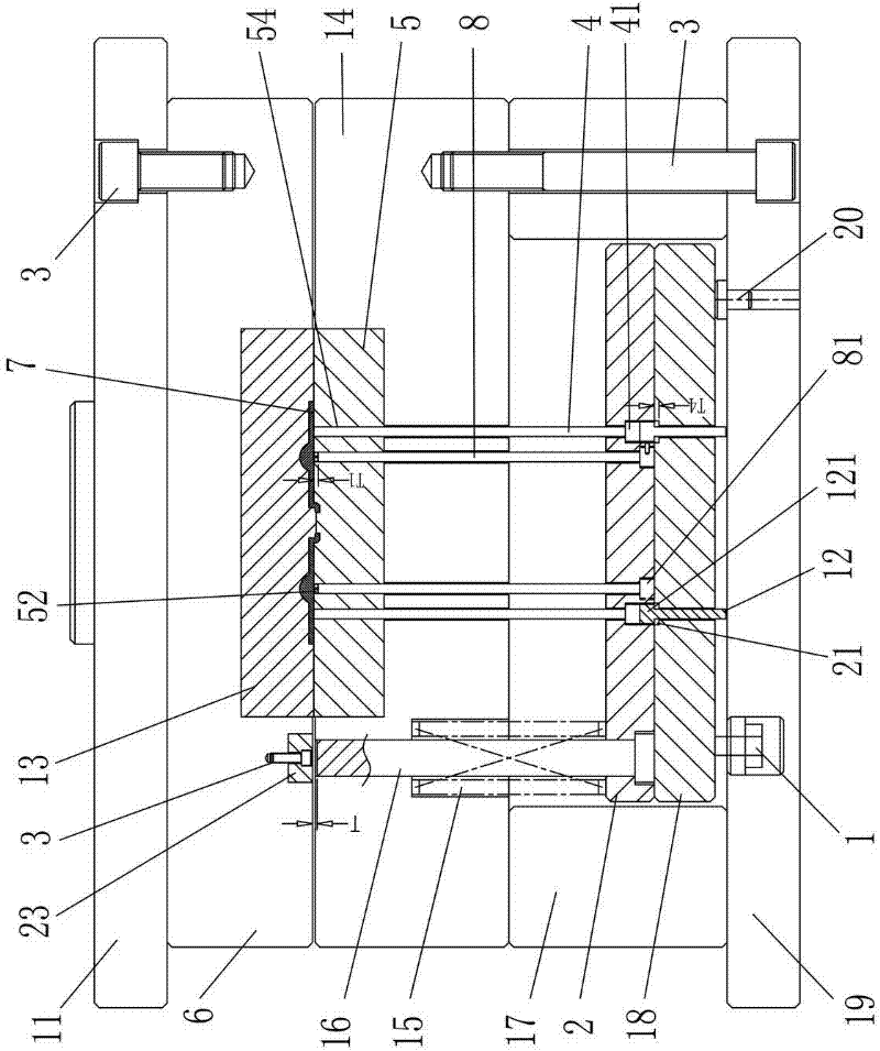 Molds capable of overcoming molding defects of simplicity in shrinkage, difficulty in cement saturation and air exhaust and the like