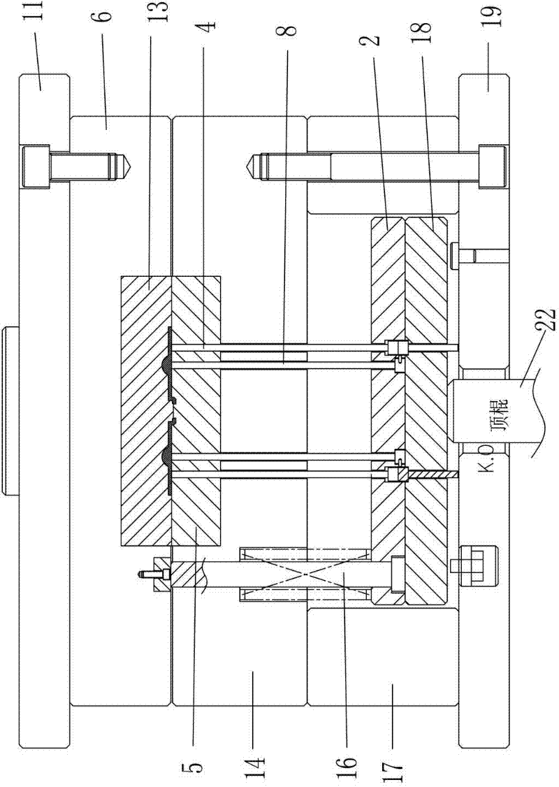 Molds capable of overcoming molding defects of simplicity in shrinkage, difficulty in cement saturation and air exhaust and the like