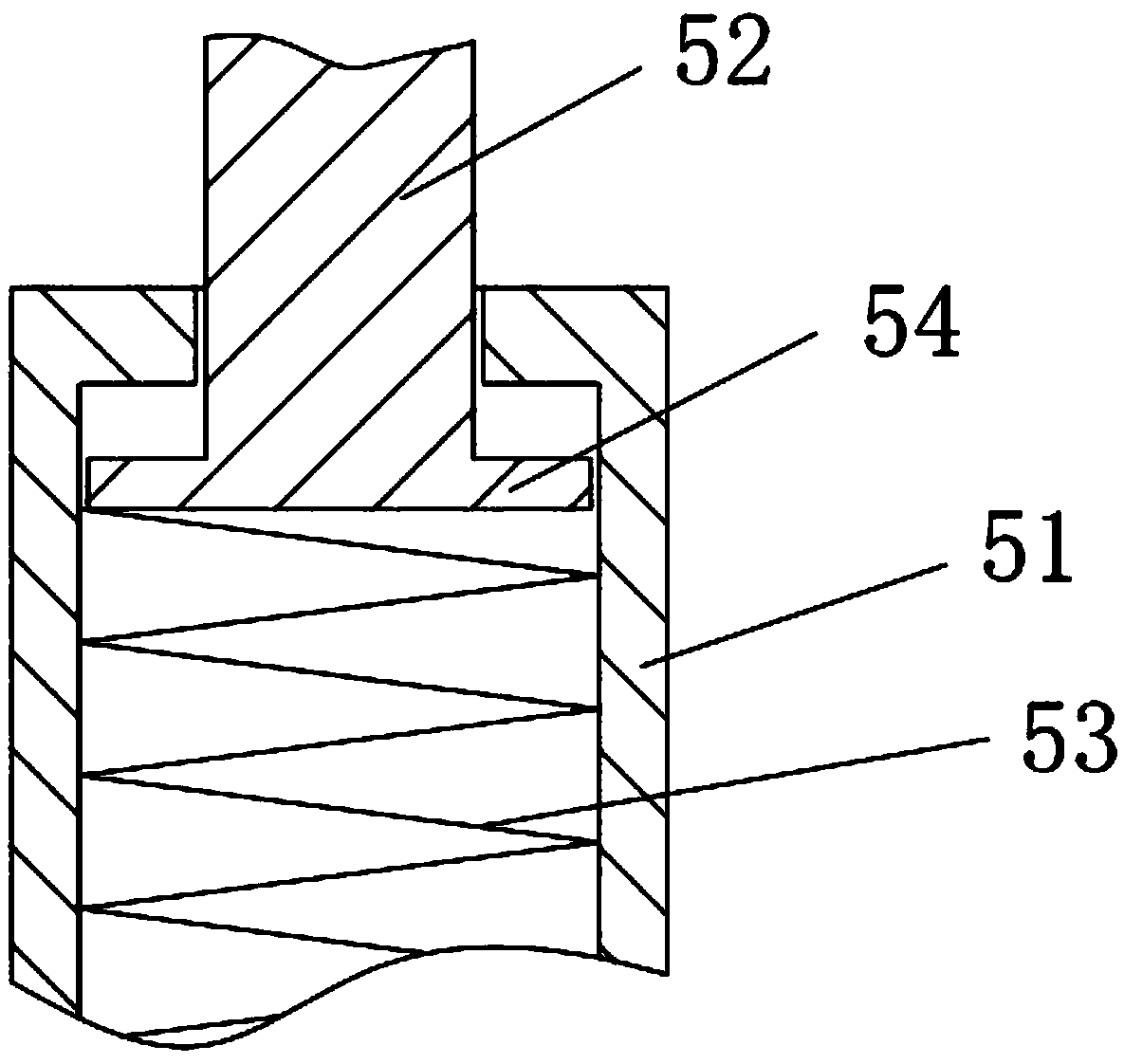 Belt material rolling mechanism