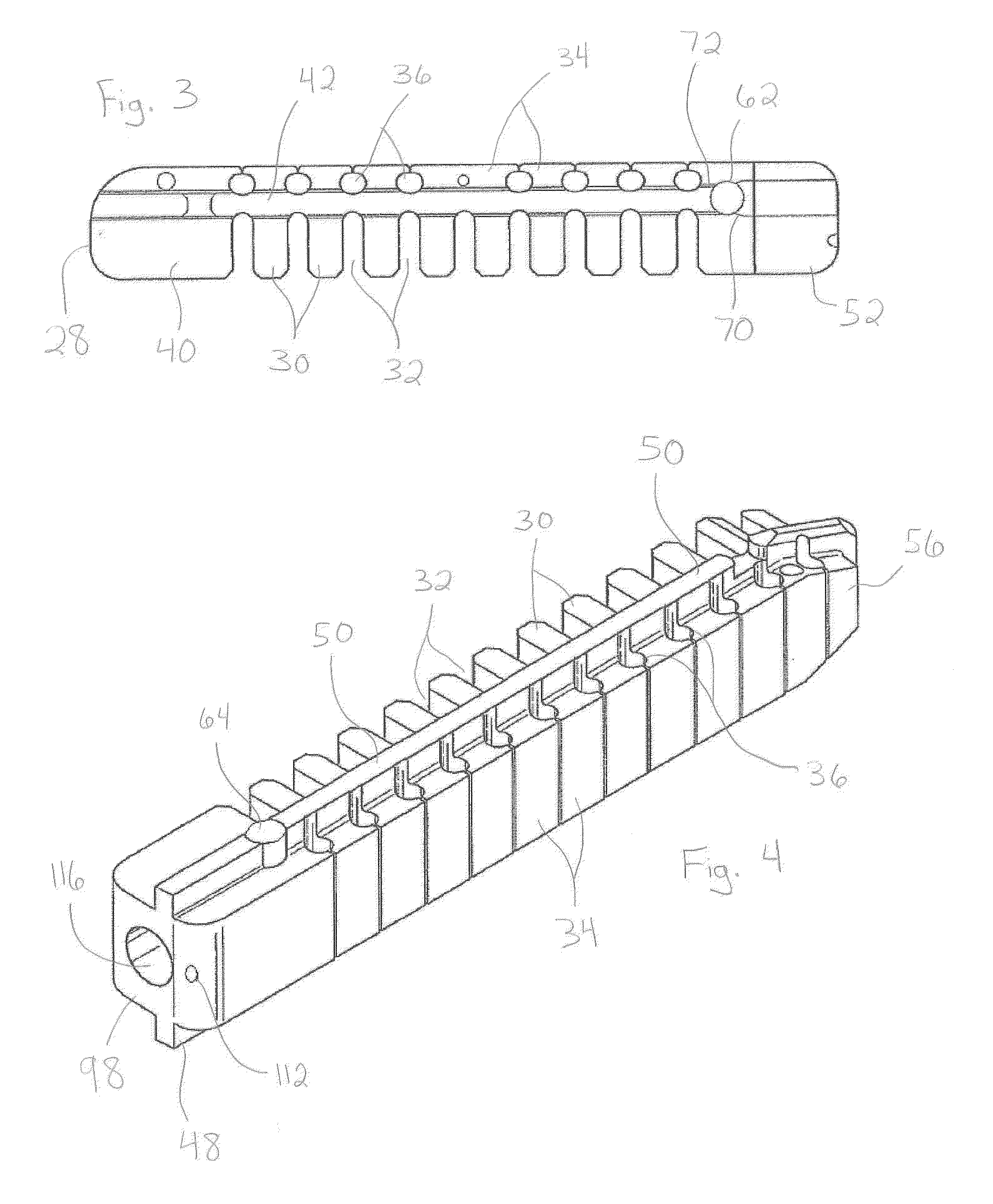 Spinal fusion implants and devices and methods for deploying such implants