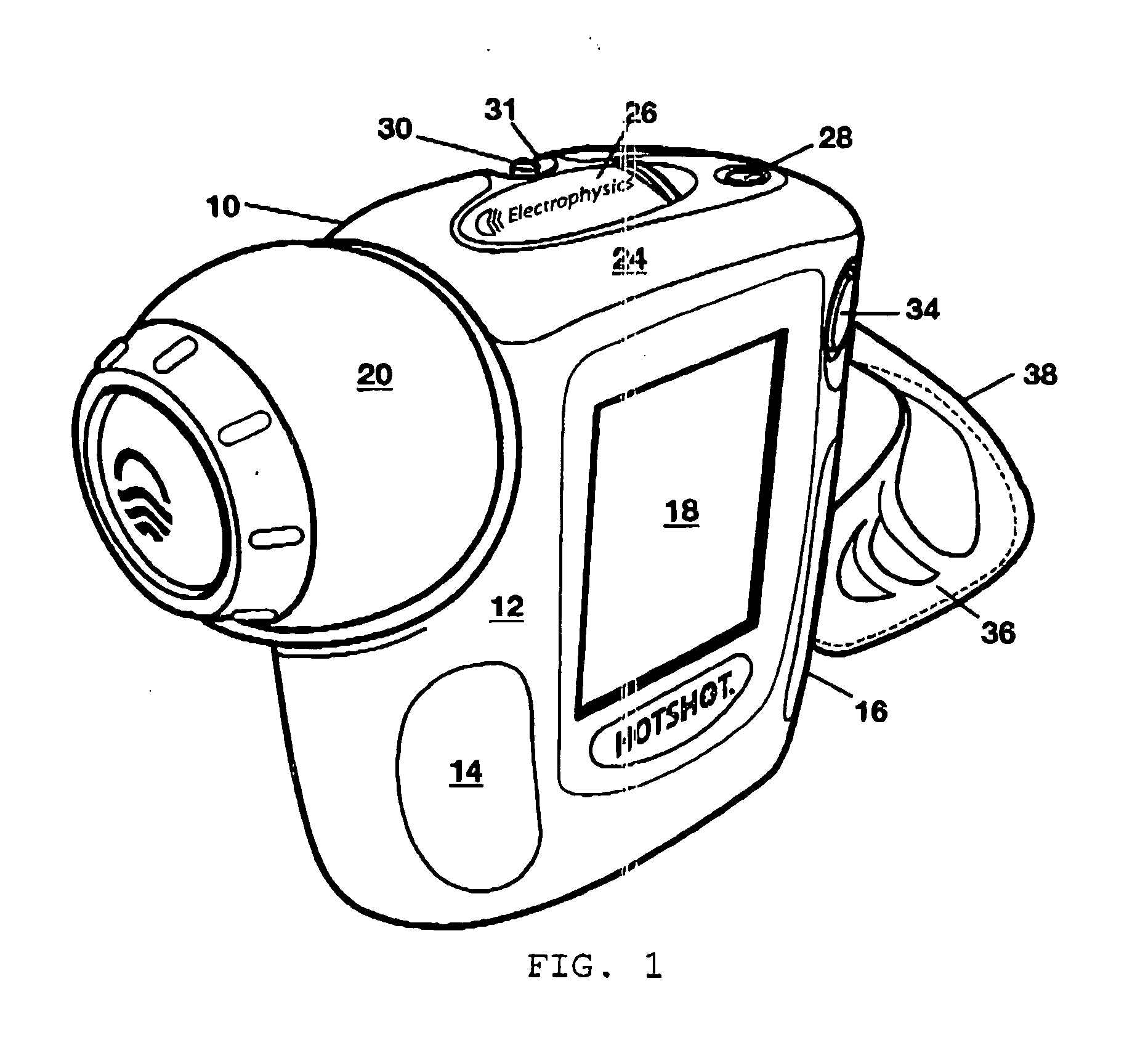 Portable infrared camera