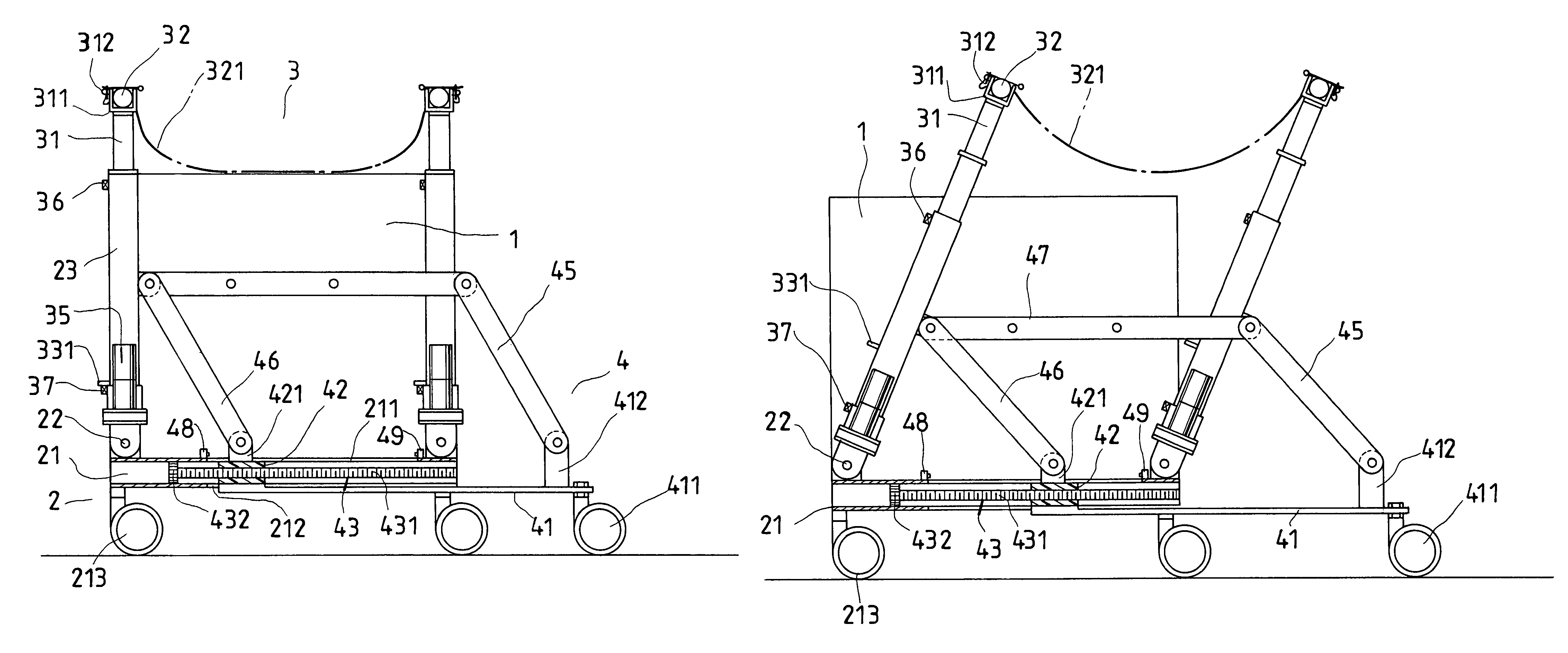 Hospital bed apparatus for turning and repositioning plus shifting a patient to another bed