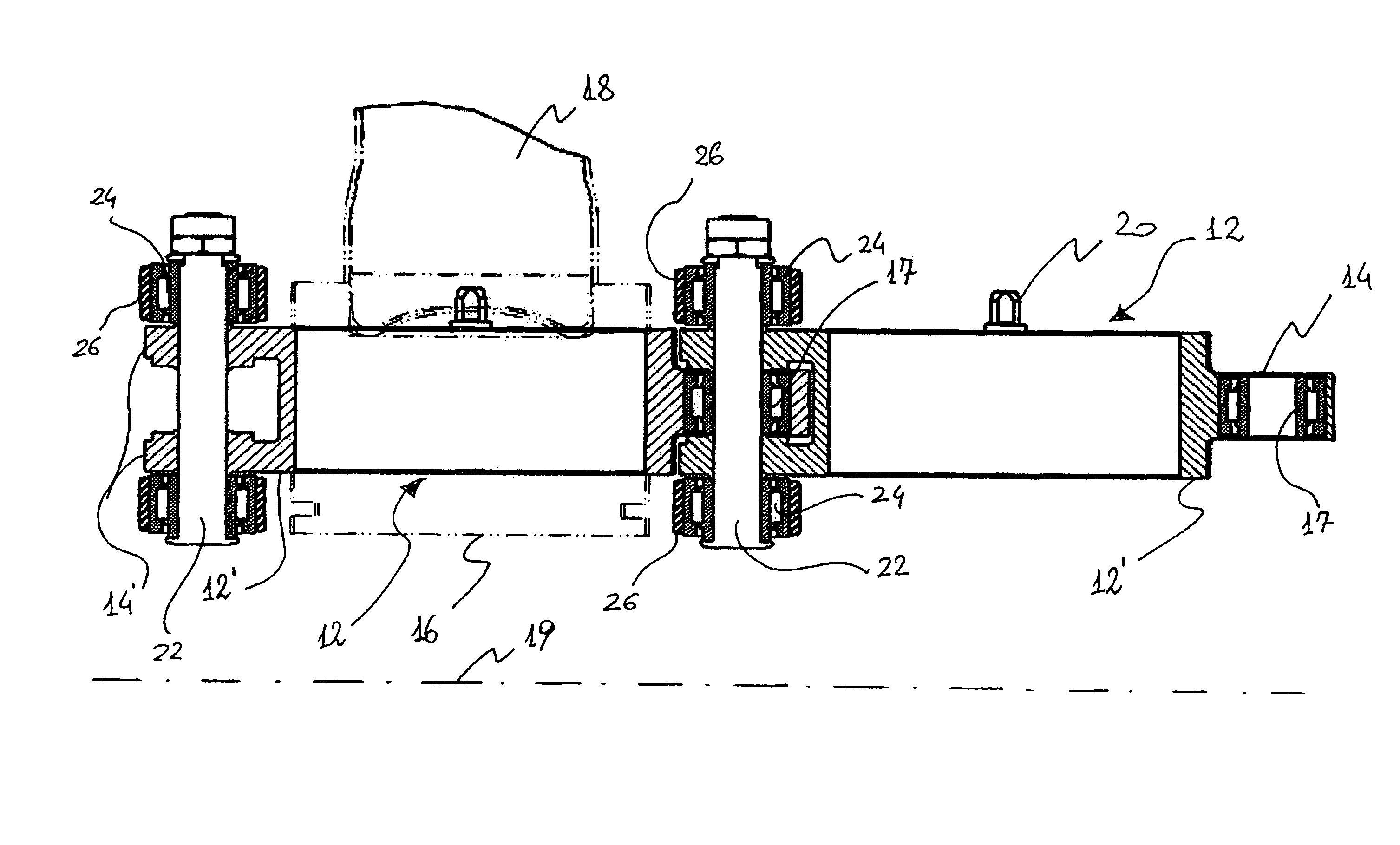 Apparatus for working on metal containers