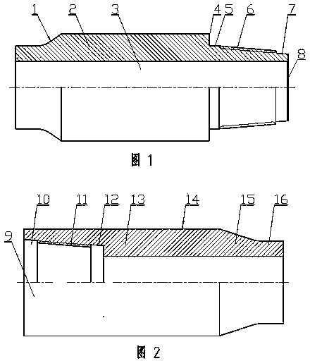 Ultra torsion resistance multi-shoulder full-enclosed taper pipe thread connecting device