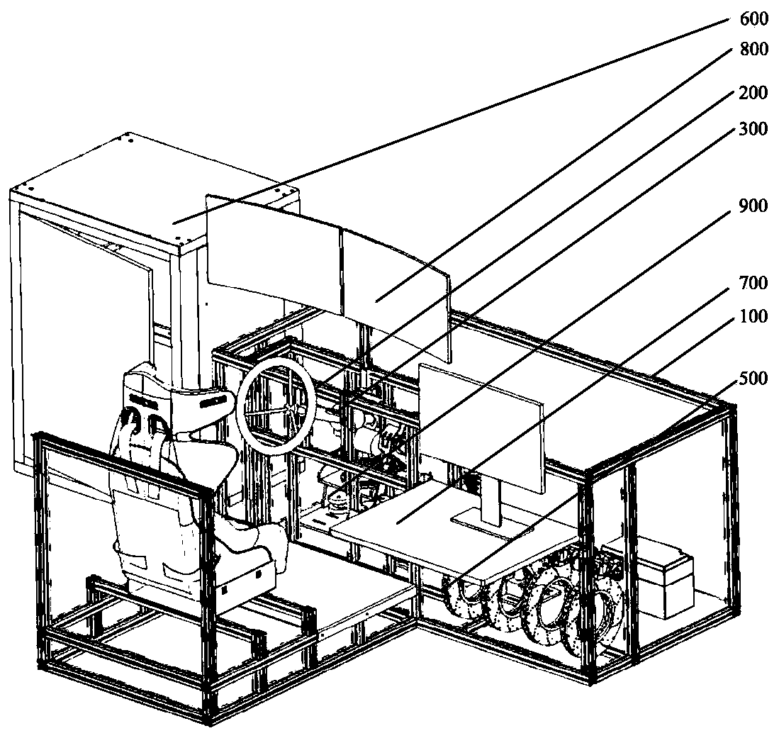 Drive-by-wire chassis test bench